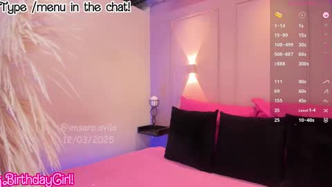 Snapshot of saraavila_ chatting on March 12, 2025, 10:50 pm SaraAvila  online show from March 12, 2025, 10:50 pm