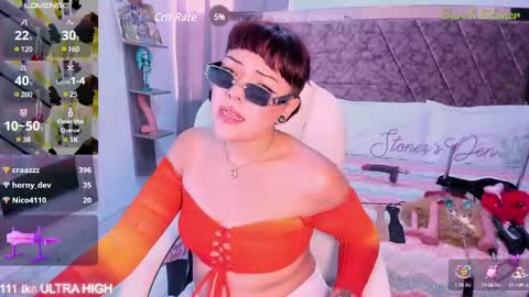 Snapshot of sarah_stoner chatting on March 3, 2025, 8:11 pm Loren online show from March 3, 2025, 8:11 pm