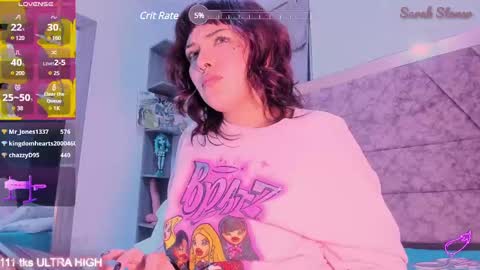 Snapshot of sarah_stoner chatting on March 8, 2025, 5:17 am Loren online show from March 8, 2025, 5:17 am