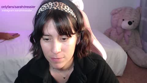 Snapshot of sarahdressler chatting on December 27, 2024, 6:57 am sarahdressler online show from December 27, 2024, 6:57 am