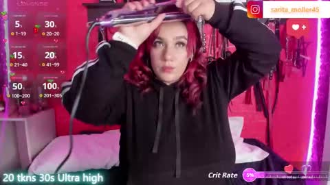 Snapshot of sarita_moller chatting on March 8, 2026, 3:54 am Sarita Moller online show from March 8, 2026, 3:54 am