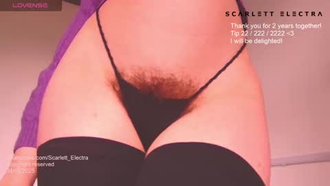 SCARLETT ELECTRA  -  online show from October 4, 2025, 1:42 pm