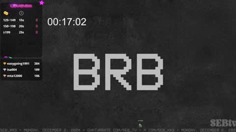 Sebastian online show from December 2, 2024, 5:59 am