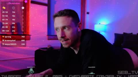 Sebastian online show from January 3, 2025, 4:22 am