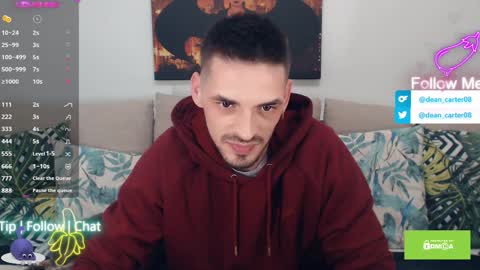 Dean Carter online show from April 9, 2026, 10:04 pm