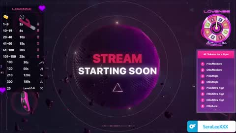 SeraLeeXXX online show from September 18, 2025, 4:53 pm