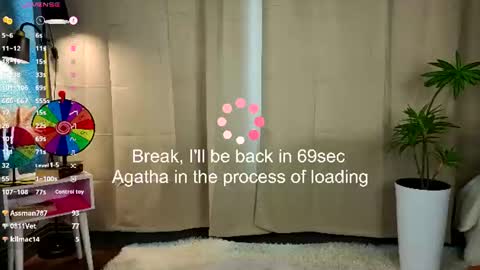 Agatha online show from June 29, 2026, 10:15 am