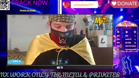 BISEXPRINCE777 online show from March 25, 2026, 12:33 pm