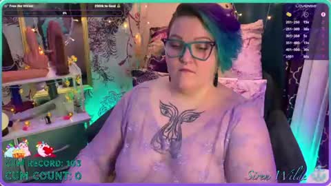 Snapshot of sirenwilde chatting on June 23, 2026, 4:21 am Siren Wilde online show from June 23, 2026, 4:21 am