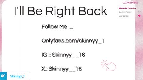 Snapshot of skinnyy__016__ chatting on April 28, 2026, 6:51 am Skinnyy online show from April 28, 2026, 6:51 am