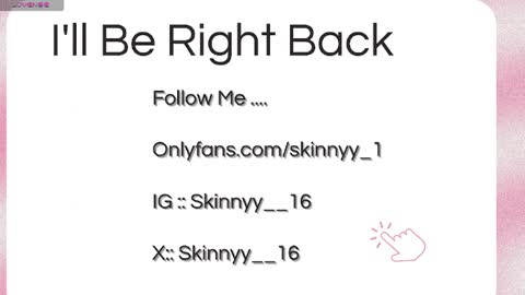 Snapshot of skinnyy__016__ chatting on May 7, 2026, 11:48 am Skinnyy online show from May 7, 2026, 11:48 am