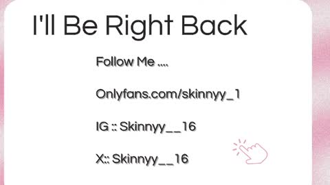 Snapshot of skinnyy__016__ chatting on May 18, 2026, 3:35 am Skinnyy online show from May 18, 2026, 3:35 am
