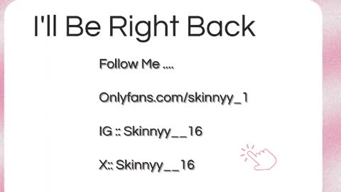 Snapshot of skinnyy__016__ chatting on May 25, 2026, 7:36 am Skinnyy online show from May 25, 2026, 7:36 am