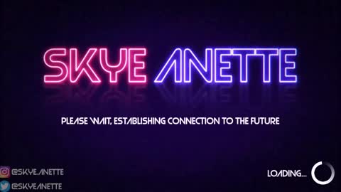 SkyeAnette online show from January 13, 2025, 2:07 am