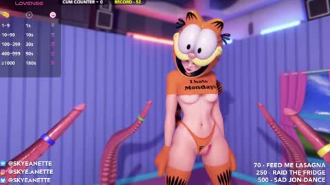 SkyeAnette online show from February 8, 2025, 2:15 am