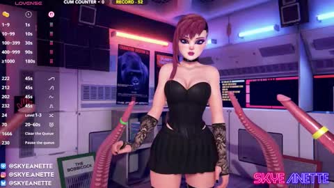 SkyeAnette online show from September 28, 2025, 1:11 am