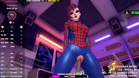 SkyeAnette online show from November 2, 2025, 1:41 am