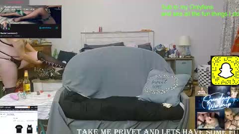 Snapshot of slytherinmylf23 chatting on October 12, 2025, 3:27 am Rachel Lawrence online show from October 12, 2025, 3:27 am