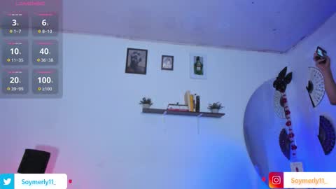 Independent Model Merly online show from November 21, 2025, 3:27 am