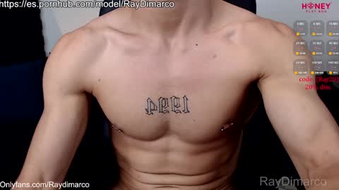 Snapshot of soyraydimarco_ chatting on January 29, 2025, 2:00 pm RayDimarco independent model online show from January 29, 2025, 2:00 pm