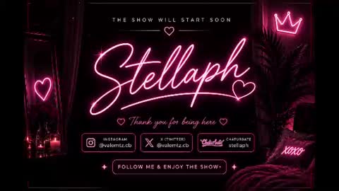 Stellaph online show from June 28, 2026, 4:18 am