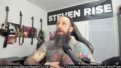 StevenRiseNYC online show from January 30, 2025, 4:24 pm