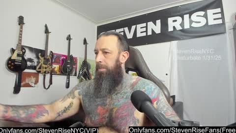 StevenRiseNYC online show from January 31, 2025, 1:23 pm