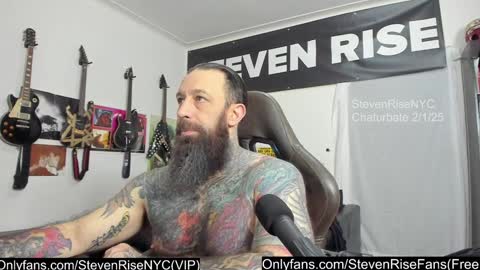 StevenRiseNYC online show from February 1, 2025, 2:13 pm