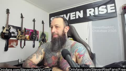 StevenRiseNYC online show from February 4, 2025, 12:44 pm