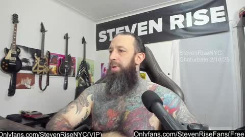 StevenRiseNYC online show from February 11, 2025, 4:44 am
