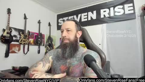 StevenRiseNYC online show from February 11, 2025, 1:20 pm