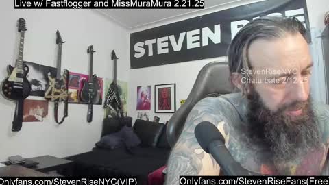 StevenRiseNYC online show from February 13, 2025, 1:40 am
