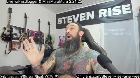 StevenRiseNYC online show from February 19, 2025, 1:06 pm