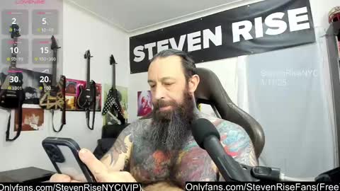 StevenRiseNYC online show from March 11, 2025, 1:12 pm