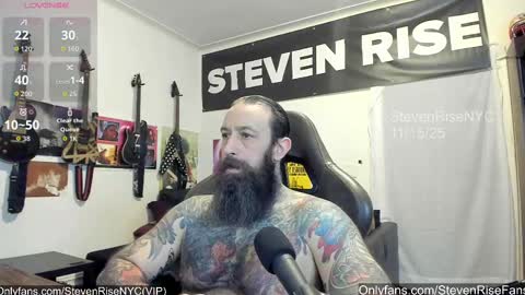 StevenRiseNYC online show from November 15, 2025, 2:24 pm