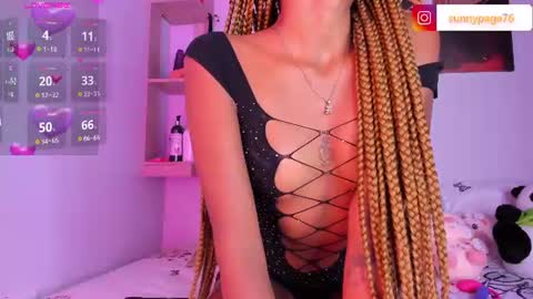 Sunny Page online show from June 21, 2026, 4:59 am