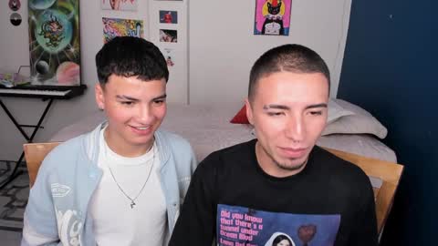 Snapshot of sweet_boys_xx chatting on January 14, 2025, 2:32 pm CristianBrayan PVT OPEN online show from January 14, 2025, 2:32 pm