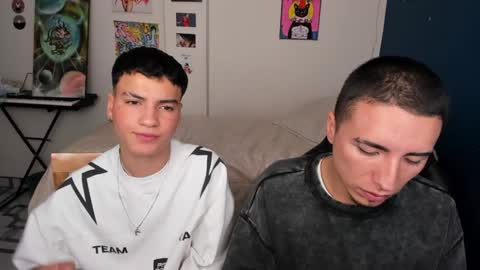 Snapshot of sweet_boys_xx chatting on January 21, 2025, 2:48 pm CristianBrayan PVT OPEN online show from January 21, 2025, 2:48 pm
