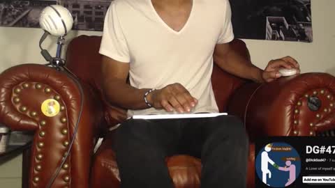 The DickGod online show from November 7, 2025, 5:07 am