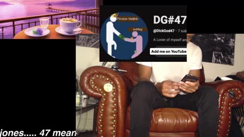 The DickGod online show from November 7, 2025, 11:49 pm