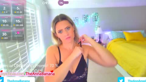 Anna Banana AKA Ann Angel online show from December 20, 2024, 5:08 pm