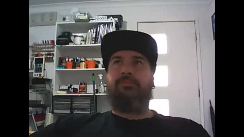 Snapshot of theozbeardguy chatting on January 13, 2025, 2:07 am aussiebeard online show from January 13, 2025, 2:07 am