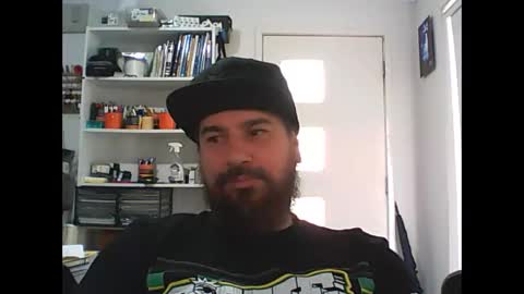 Snapshot of theozbeardguy chatting on January 28, 2025, 12:36 am aussiebeard online show from January 28, 2025, 12:36 am