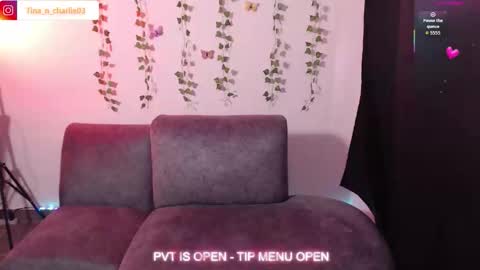 Tina N Charlie online show from April 9, 2026, 6:57 pm