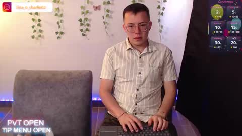 Snapshot of tina_n_charlie chatting on May 18, 2026, 3:29 pm Tina N Charlie online show from May 18, 2026, 3:29 pm