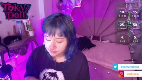 toky         online show from October 3, 2025, 7:44 pm