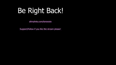 Snapshot of tsroxxxie chatting on September 25, 2025, 7:50 pm Roxxxie online show from September 25, 2025, 7:50 pm