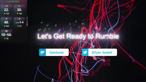 Snapshot of tylersands chatting on October 26, 2025, 2:45 pm Tyler Sands online show from October 26, 2025, 2:45 pm