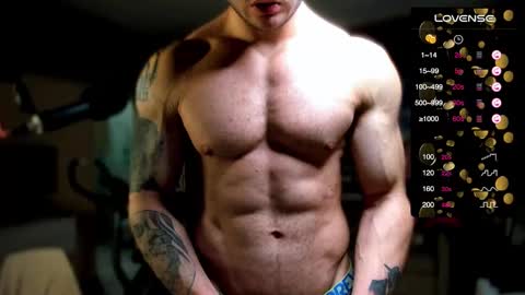 Snapshot of ukgymboy chatting on November 14, 2025, 1:43 pm James Iron online show from November 14, 2025, 1:43 pm