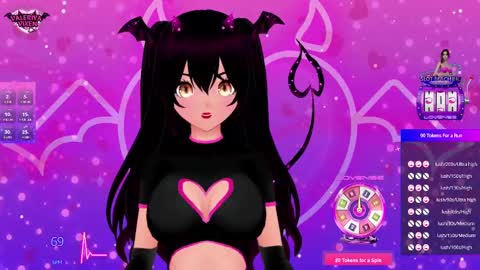 Snapshot of valeriyavixen chatting on March 8, 2025, 7:27 am Valeriya Vixen online show from March 8, 2025, 7:27 am